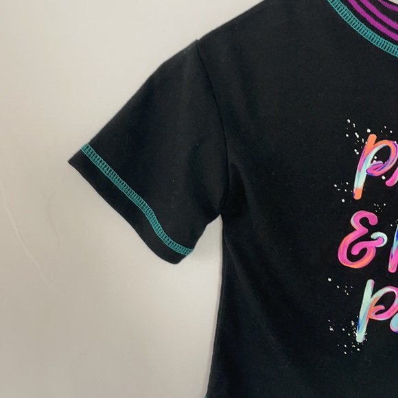 More Than Magic Girls Party Prints Pajama Top XS - Picture 3 of 6